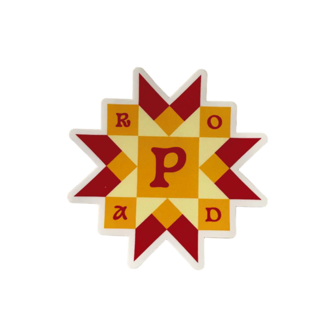 PR Red Star Sticker