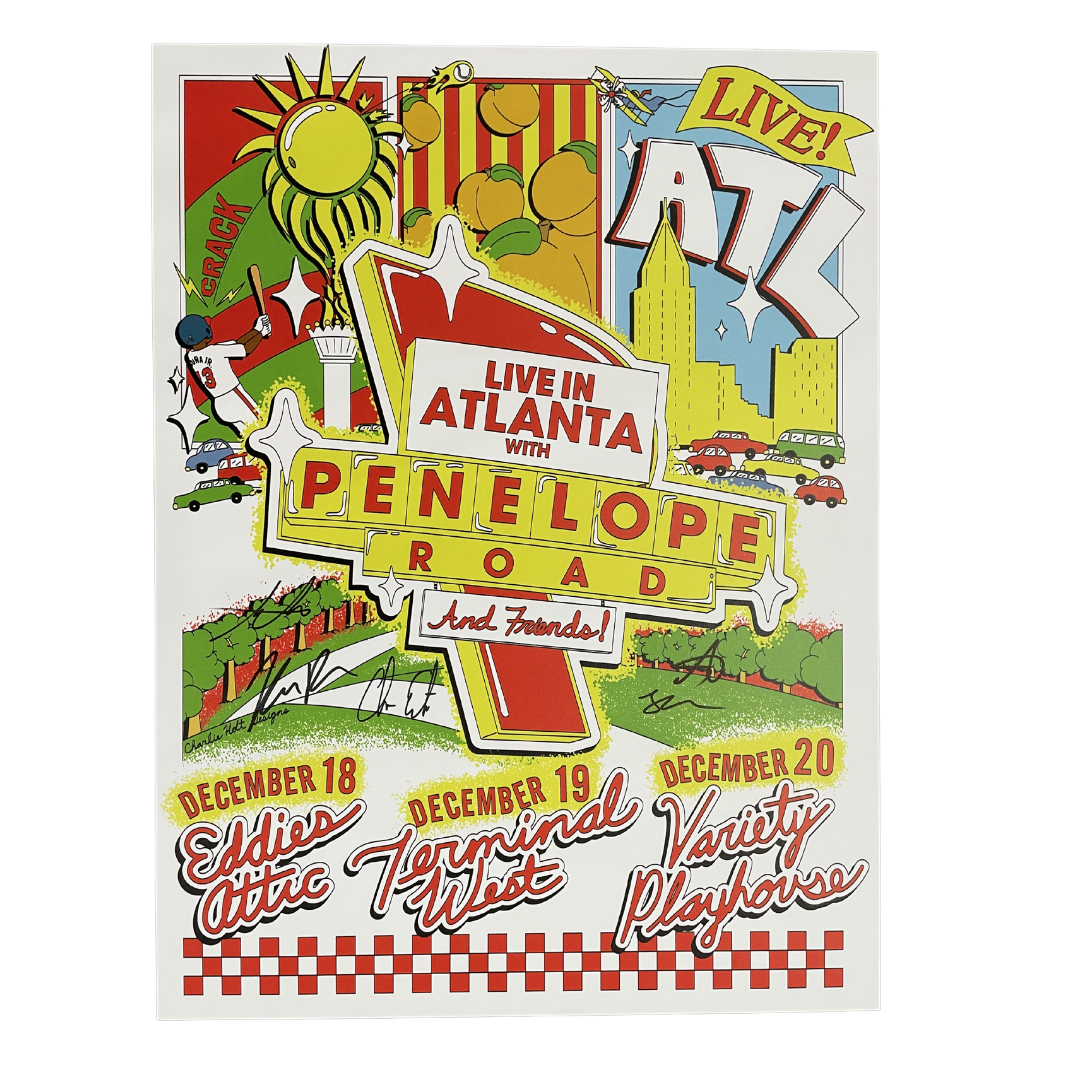 SIGNED: Live in Atlanta Poster